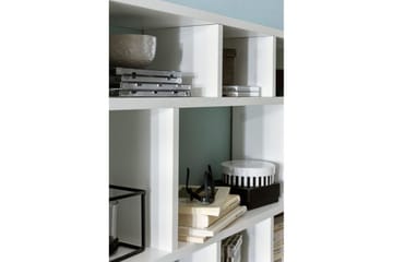 Vägghylla Wohnling melaminbelagd spånskiva, bokförvaring, väggmonterad, modern stil Vit - Vit - Förvaring - Hylla - Vägghylla