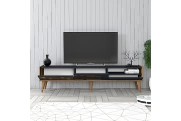 Valensiya Tv-bänk 180 cm - Valnöt/Antracit - Möbler - TV- & Mediamöbler - TV bänk & mediabänk