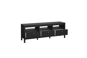 Vallvidera Tv-bänk 151,4 cm - Svart - Möbler - TV- & Mediamöbler - TV bänk & mediabänk
