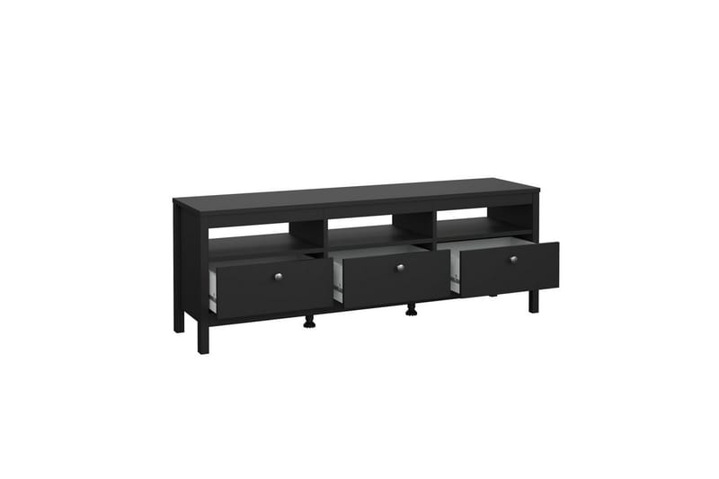 Vallvidera Tv-bänk 151,4 cm - Svart - Möbler - TV- & Mediamöbler - TV bänk & mediabänk