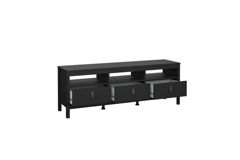 Vallvidera Tv-bänk 151,4 cm - Svart - Möbler - TV- & Mediamöbler - TV bänk & mediabänk
