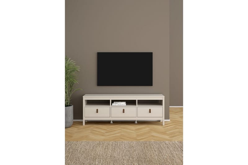 Vallvidera Tv-bänk 151 cm - Beige - Möbler - TV- & Mediamöbler - TV bänk & mediabänk