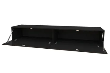 Vasil TV-möbelset 230x40x180 cm - Svart/Vit - Möbler - TV- & Mediamöbler - TV-möbelset