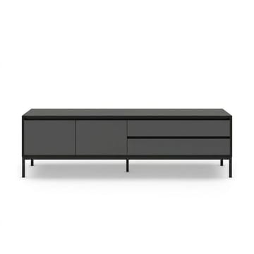 Velar TV-bänk 180x55x40 cm - antracit, wood black, svart - Möbler - TV- & Mediamöbler - TV bänk & mediabänk