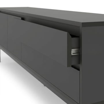 Velar TV-bänk 180x55x40 cm - antracit, wood black, svart - Möbler - TV- & Mediamöbler - TV bänk & mediabänk