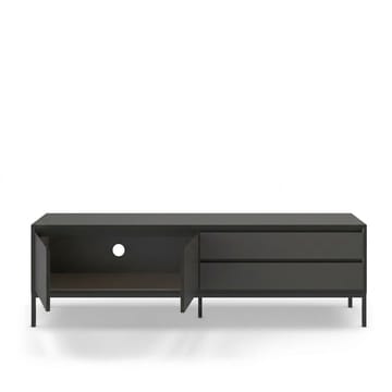 Velar TV-bänk 180x55x40 cm - antracit, wood black, svart - Möbler - TV- & Mediamöbler - TV bänk & mediabänk
