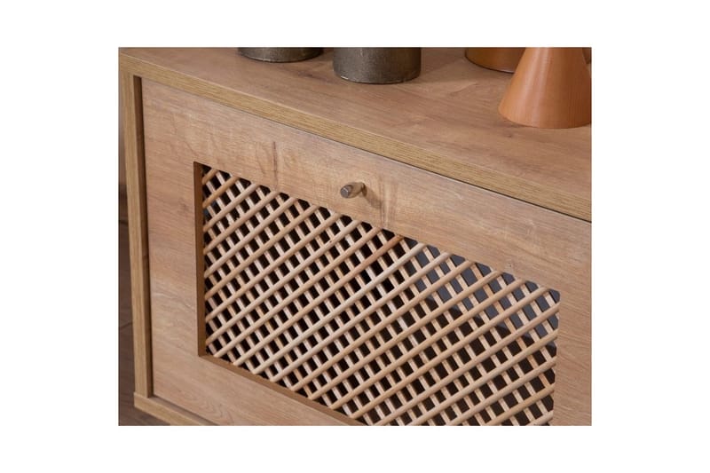 Velin Tv-bänk 55 cm - Mediumfärgat trä - Möbler - TV- & Mediamöbler - TV bänk & mediabänk