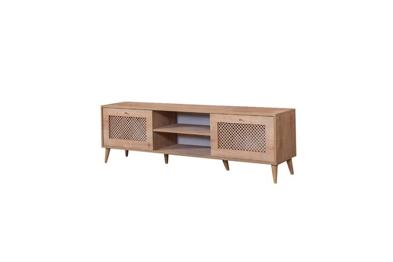 Velin Tv-bänk 55 cm - Mediumfärgat trä - Möbler - TV- & Mediamöbler - TV bänk & mediabänk