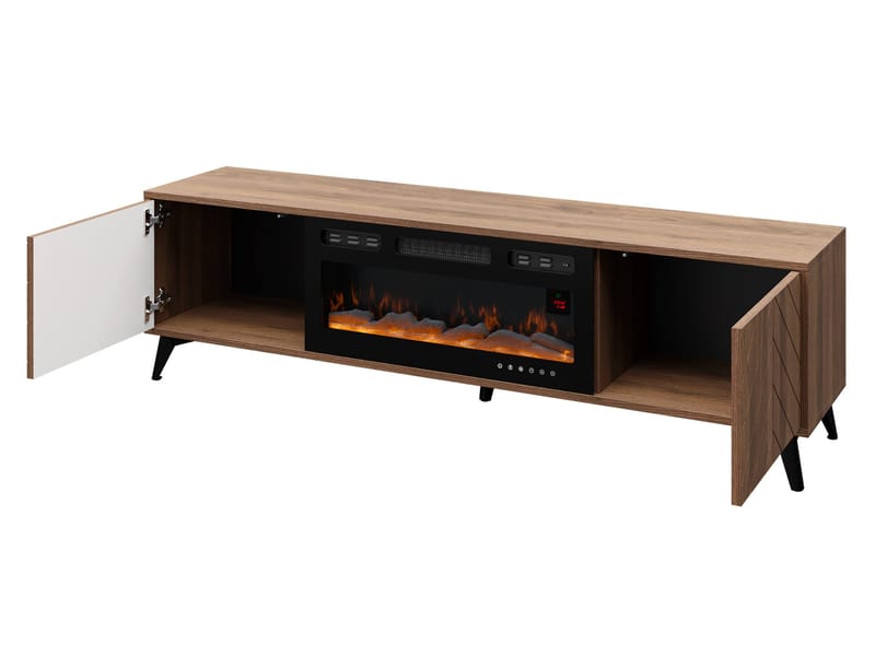 Vemdalen Tv-bänk 184 cm - brun - Möbler - TV- & Mediamöbler - TV bänk & mediabänk