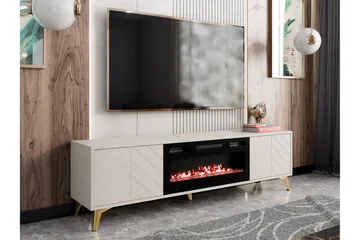 Vemdalen Tv-bänk 184 cm - Sand beige - Möbler - TV- & Mediamöbler - TV bänk & mediabänk