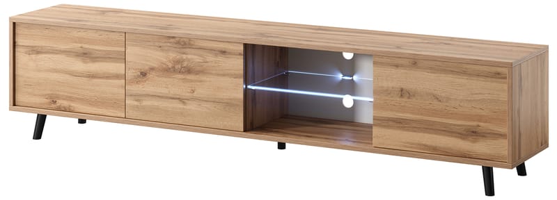Vipan Tv-bänk 175 cm - Ek - Möbler - TV- & Mediamöbler - TV bänk & mediabänk