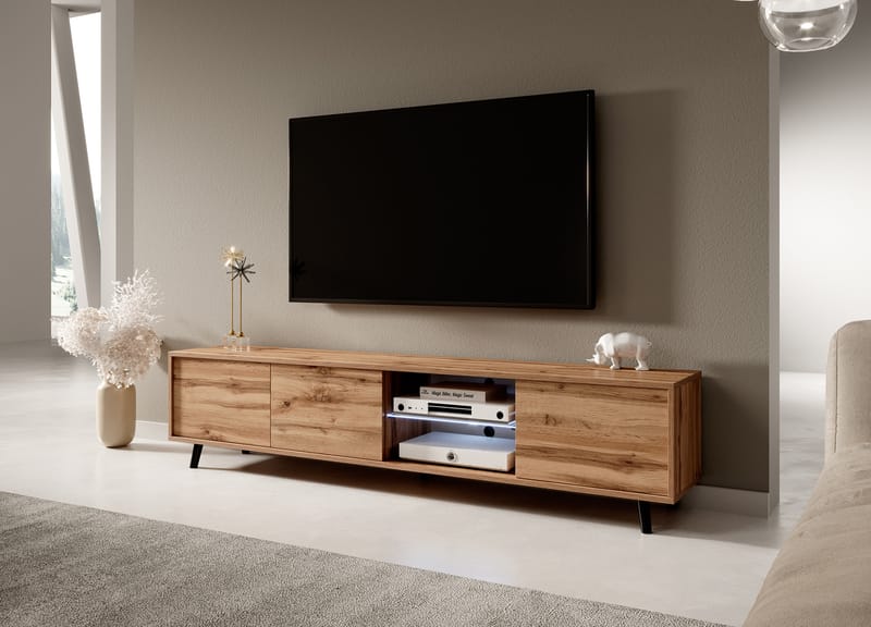 Vipan Tv-bänk 175 cm - Ek - Möbler - TV- & Mediamöbler - TV bänk & mediabänk