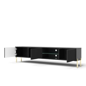 Virmani Tv-bänk 175 cm - Svart - Möbler - TV- & Mediamöbler - TV bänk & mediabänk