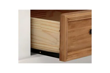 Vitrin Selma Vit/Fläck/Vax - Vit/Fläck/Vax - Förvaring - Skåp - Vitrinskåp