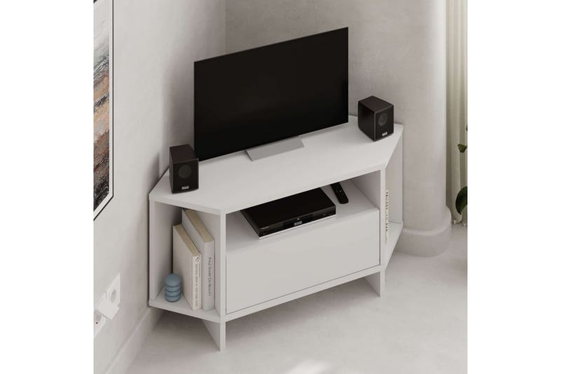 Viva Tv-bänk 95,7 cm - Vit - Möbler - TV- & Mediamöbler - TV bänk & mediabänk