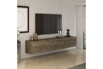 West Tv-bänk 150 cm - Valnöt - Möbler - TV- & Mediamöbler - TV bänk & mediabänk