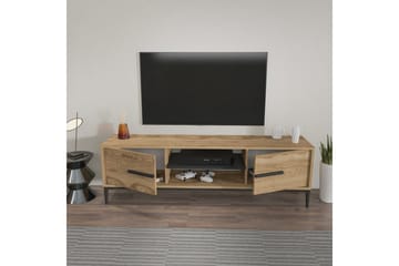 Yemisen Tv-bänk 120 cm - Brun/Svart - Möbler - TV- & Mediamöbler - TV bänk & mediabänk