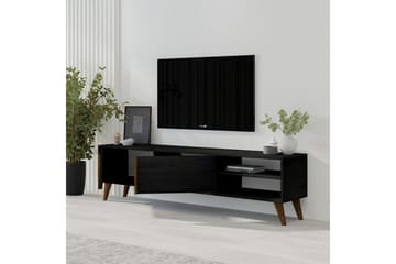 Ythmere Tv-bänk 160 cm - Svart - Möbler - TV- & Mediamöbler - TV bänk & mediabänk