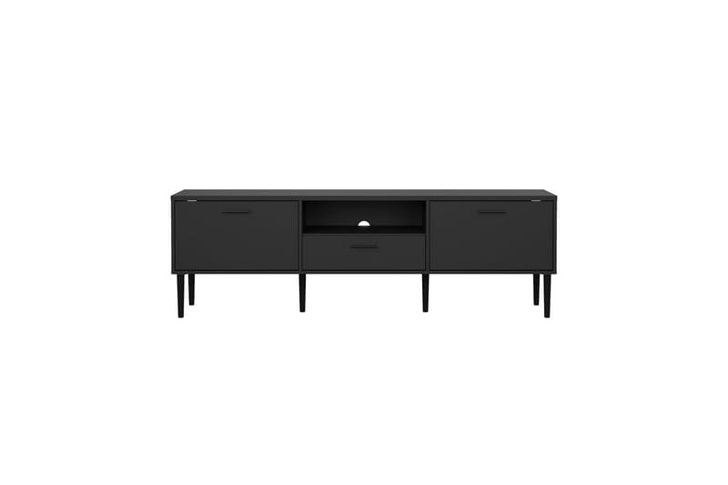 Yumi Tv-bänk 177 cm - Svart - Möbler - TV- & Mediamöbler - TV bänk & mediabänk