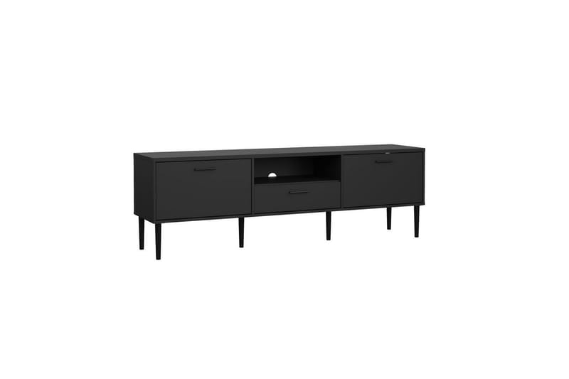 Yumi Tv-bänk 177 cm - Svart - Möbler - TV- & Mediamöbler - TV bänk & mediabänk