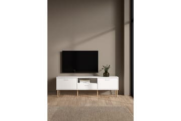 Yumi Tv-bänk 177 cm - Vit - Möbler - TV- & Mediamöbler - TV bänk & mediabänk