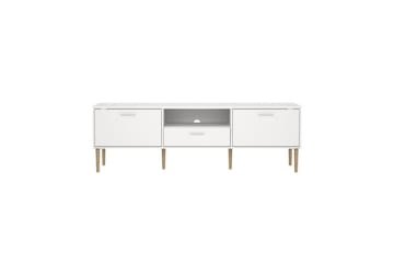 Yumi Tv-bänk 177 cm - Vit - Möbler - TV- & Mediamöbler - TV bänk & mediabänk