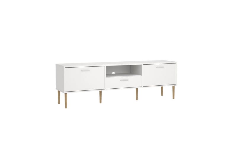 Yumi Tv-bänk 177 cm - Vit - Möbler - TV- & Mediamöbler - TV bänk & mediabänk
