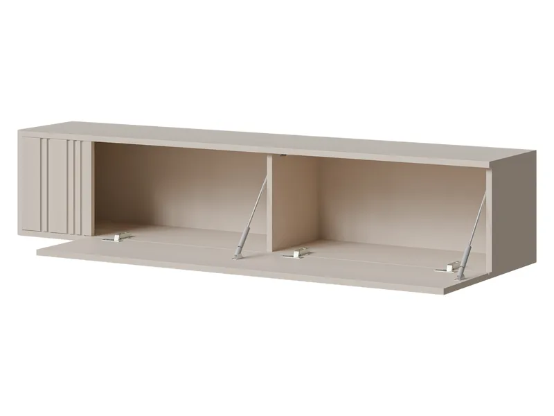Zalricus TV-bänk 150x30 cm - Svart, valnöt - Möbler - TV- & Mediamöbler - TV-skåp
