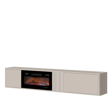 Zalricus Tv-bänk 190 cm - beige - Möbler - TV- & Mediamöbler - TV bänk & mediabänk