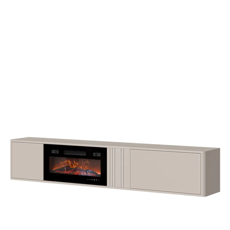 Zalricus Tv-bänk 190 cm, beige