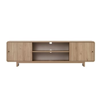 Zavio TV-bänk 180x52x34 cm - Ek - Möbler - TV- & Mediamöbler - TV bänk & mediabänk
