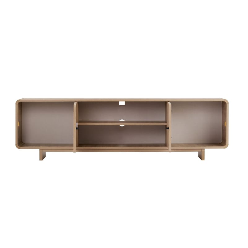 Zavio TV-bänk 180x52x34 cm - Ek - Möbler - TV- & Mediamöbler - TV bänk & mediabänk