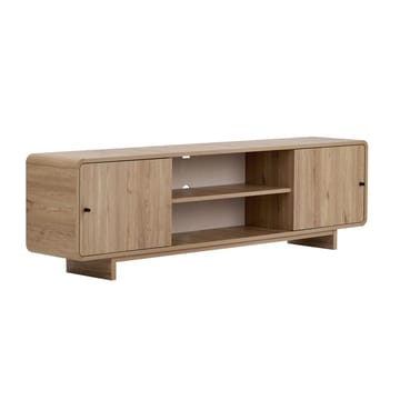 Zavio TV-bänk 180x52x34 cm - Ek - Möbler - TV- & Mediamöbler - TV bänk & mediabänk