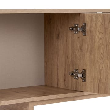 Zavio TV-bänk 180x52x34 cm - Ek - Möbler - TV- & Mediamöbler - TV bänk & mediabänk
