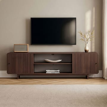 Zavio TV-bänk 180x52x34 cm - Valnöt - Möbler - TV- & Mediam öbler - TV bänk & mediabänk