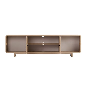 Zavio TV-bänk med Förvaring 180x52x34 cm - Ek - Möbler - TV- & Mediamöbler - TV bänk & mediabänk