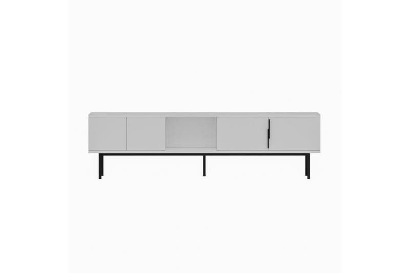Zeiran Tv-bänk 180 cm - Vit - Möbler - TV- & Mediamöbler - TV bänk & mediabänk