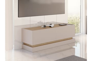 Zelric Tv-bänk 150 cm - Beige - Möbler - TV- & Mediamöbler - TV bänk & mediabänk