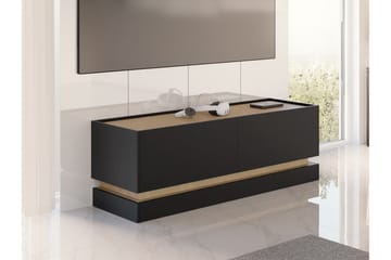 Zelric Tv-bänk 150 cm - Svart - Möbler - TV- & Mediamöbler - TV bänk & mediabänk