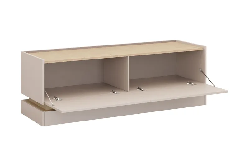 Zelric Tv-bänk 150 cm - Svart - Möbler - TV- & Mediamöbler - TV bänk & mediabänk