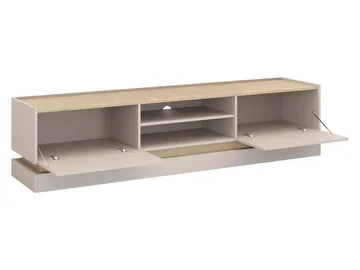 Zelric Tv-bänk 200 cm - Beige - Möbler - TV- & Mediamöbler - TV bänk & mediabänk