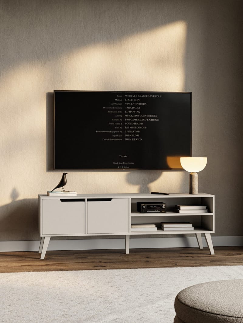 Zelto Tv-Bänk 160 cm - Kashmir - Möbler - TV- & Mediamöbler - TV bänk & mediabänk