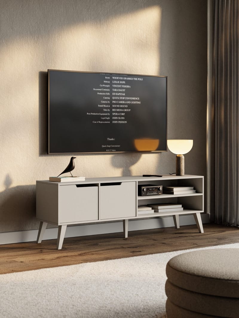 Zelto Tv-Bänk 160 cm - Kashmir - Möbler - TV- & Mediamöbler - TV bänk & mediabänk