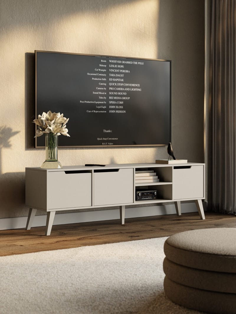 Zelto Tv-Bänk 180 cm - Kashmir - Möbler - TV- & Mediamöbler - TV bänk & mediabänk