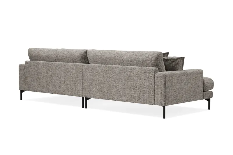 Menard Premium 5-sits Djup Soffa i Chenille - Grå - Möbler - Soffa