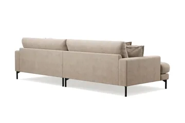 Menard Premium 5-sits Djup Soffa i Tyg - Beige - Möbler - Soffa