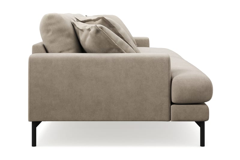 Menard Premium 5-sits Djup Soffa i Tyg - Brun - Möbler - Soffa