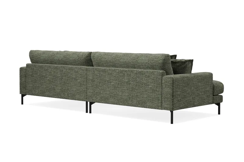 Menard Premium 5-sits Djup Soffa i Chenille - Grön - Möbler - Soffa