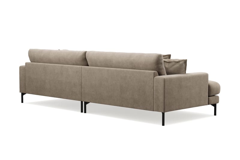 Menard Premium 5-sits Djup Soffa i Tyg - Brun - Möbler - Soffa