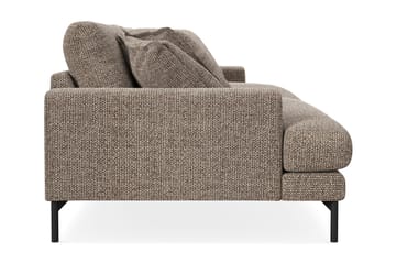 Menard Premium 5-sits Djup Soffa i Chenille - Brun - Möbler - Soffa